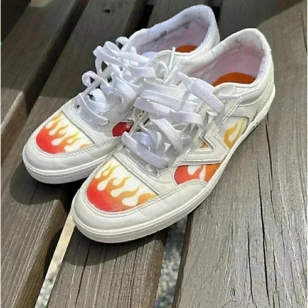 Men's Vans Lowland CC 'Lenticular' Sneakers flame TM